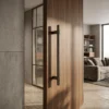 brass door pull handle