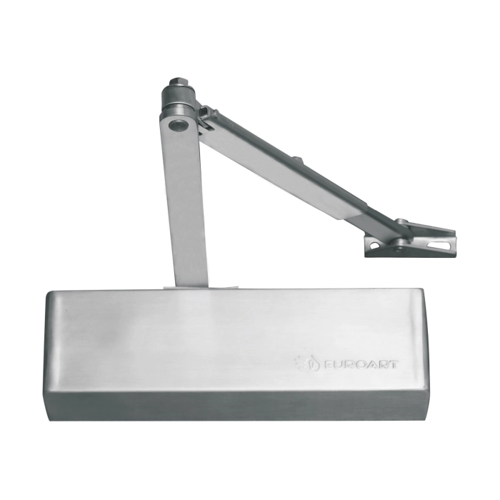 EuroArt overhead door closer for smooth and controlled closing of wooden and metal doors