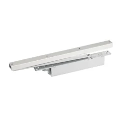 concealed cam action door closer for smooth and controlled door closing in residential and commercial doors
