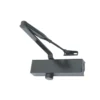 EuroArt door closer with sliding channel and arm for smooth and controlled door closing