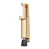 stainless steel foot operated door holder for commercial and residential doors