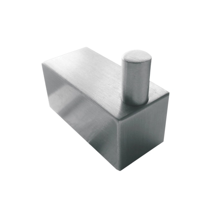 stainless steel square hat and coat hook for wall mounted use
