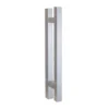Satin Stainless Steel Back-to-Back Door Pull Handle