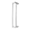 Premium stainless steel Elegante door pull handle for modern glass and wooden doors