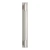 Aluminium Linea on Plate cabinet handle modern furniture handle for kitchen and wardrobe cabinets