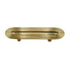 Zamac Roland flush pull cabinet handle modern furniture handle for wardrobe cabinets