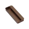 Aluminium Vice flush pull cabinet handle modern furniture handle for wardrobe and kitchen cabinets