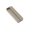 Aluminium Vice flush pull cabinet handle modern furniture handle for wardrobe and kitchen cabinets