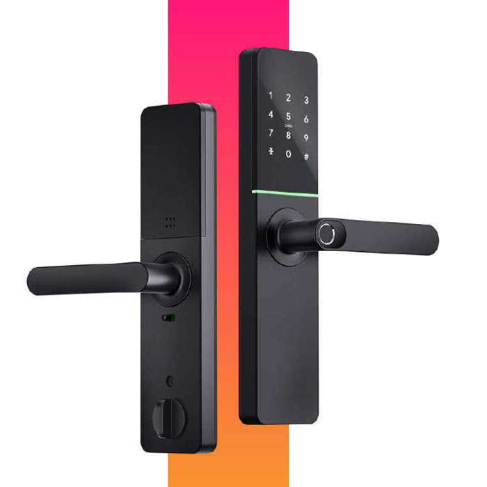 EuroArt smart digital door lock with fingerprint and WiFi access