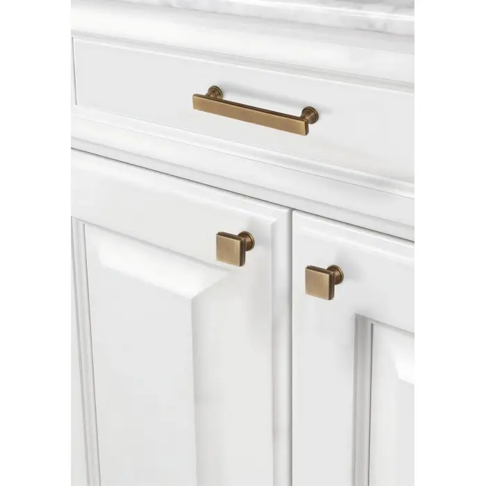 Brass Aura cabinet handle modern furniture handle for kitchen and wardrobe cabinets