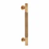 Brass Matrix Cabinet Handle