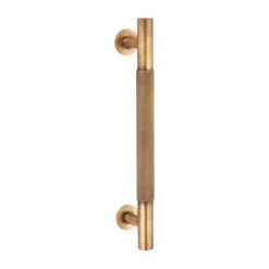 Brass Matrix Cabinet Handle