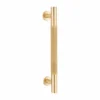 Brass Matrix Cabinet Handle