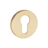 EuroArt brass round euro profile cylinder escutcheon 50mm door keyhole cover