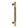 Brass Matrix cabinet handle modern furniture handle for kitchen and wardrobe cabinets