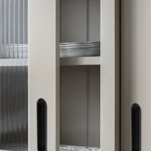 Aluminium Olly flush pull cabinet handle modern furniture handle for wardrobe cabinets