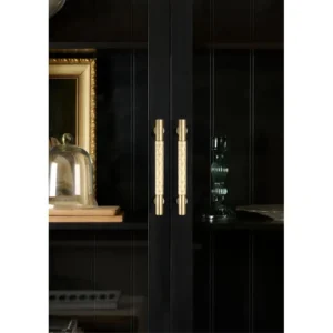 Brass Prisma cabinet handle modern furniture handle for kitchen and wardrobe cabinets