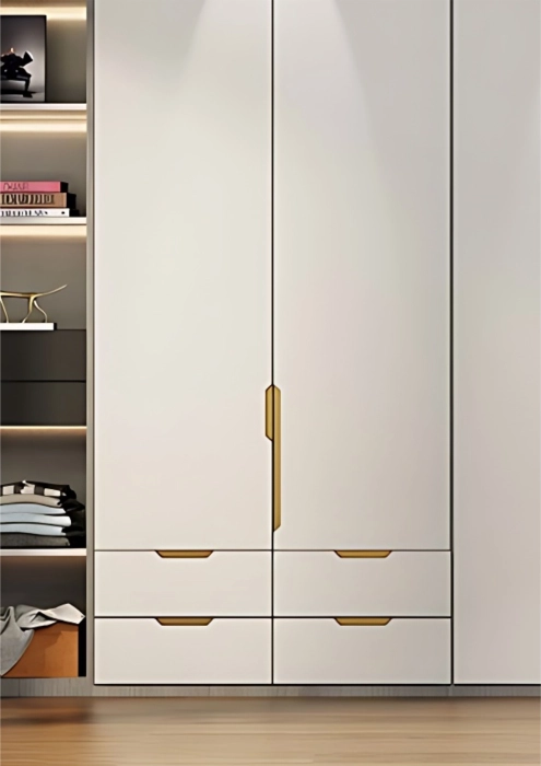 Aluminium Slido profile cabinet handle modern furniture handle for kitchen and wardrobe cabinets