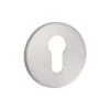 EuroArt zamak round euro profile escutcheon 50mm diameter door keyhole cover