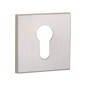 EuroArt zamak euro square escutcheon 50mm door keyhole cover for main and interior doors