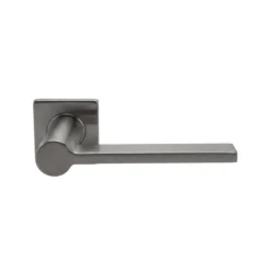 Alternative view of Stainless Steel Square Rose Lever Handle 135mm EuroArt