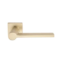 Stainless Steel Square Rose Lever Handle 135mm EuroArt