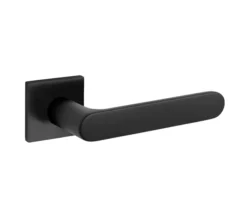 Brass Square Rose Lever Handle Length 148mm EuroArt