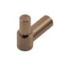 Fused Nickel Bronze PVD Wall Mounted Hat and Coat Hook