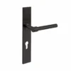Lever Handle on Sqaure Backplate