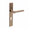 Lever Handle on Sqaure Backplate