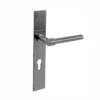 Lever Handle on Sqaure Backplate