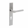 Lever Handle on Sqaure Backplate