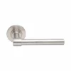 Stainless Steel Lever Handle on Round Rose