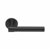 Stainless Steel Lever Handle on Round Rose
