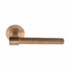 Lever Handle on Round Rose