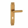 Lever Handle on Square Backplate