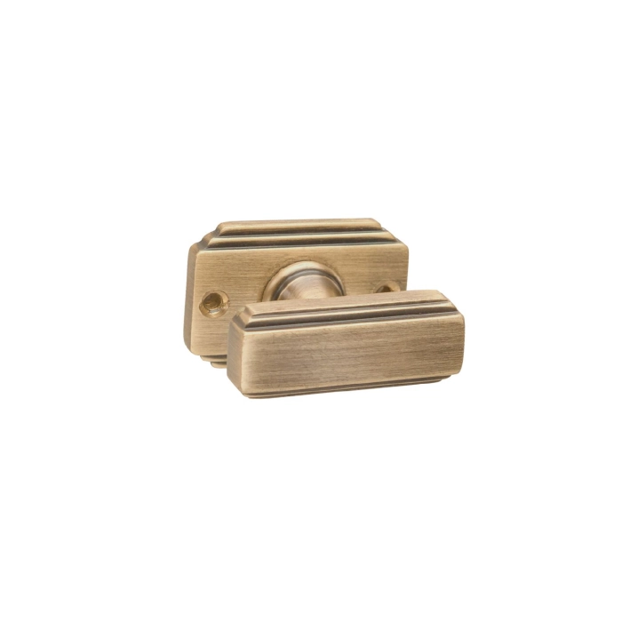 Brass Bevel Square Cabinet Knobs