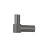 Gun Metal PVD Stainless Steel Knurled Coat Hook