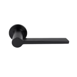 Stainless Steel Round Rose Lever Handle 135mm EuroArt
