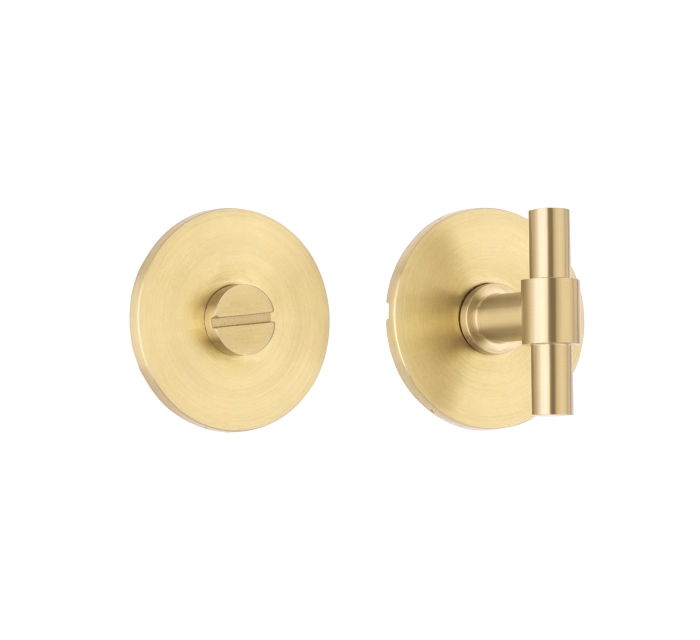 Round Thumbturn and Release No Indicator Thumbturn Release