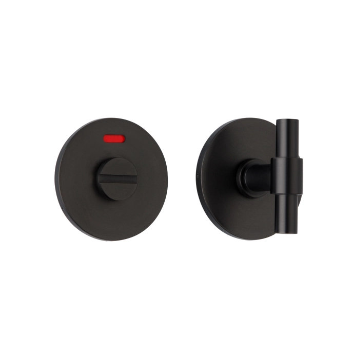 Round Thumbturn and Release With Indicator