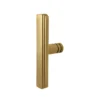 Brass Ascend T Cabinet Knob