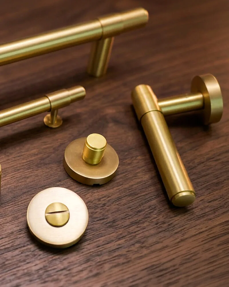brass lever handle